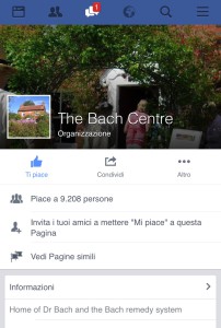 The Bach Centre Facebook